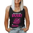 Women's Darts Ich Bitte Um Ruhe Die Chefin Wirft Jetzt Tank Top Frauen