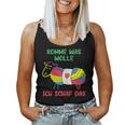 Women's Komme Was Wolle Knitting Crochet Tank Top Frauen