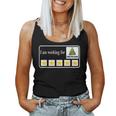 I Am Working For Christmas Break Teacher Christmas Women Tank Top