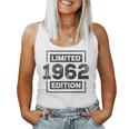62 Cumpleaños Hombres 62 Años Retro Es Nacidos En 1962 Camiseta sin mangas para mujer