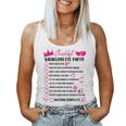 Addio Al Nubilato Checklist Gioco Ragazze Notte Fuori Sposa Divertimento Canotta da donna