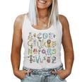 Alphabet AnimalsFor School School School And Teacher Tank Top Frauen