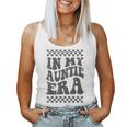 In My Auntie Era Retro Groovy Cool Aunt Auntie Club Gray Tank Top Frauen