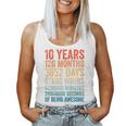 Bambino 10 ° Compleanno 10 Anniintage Retrò Ragazzi Ragazze Canotta da donna