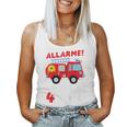 Bambino Camicia Camion Dei Pompieri Ho 4 Anni Regalo Ragazzi Ragazze Canotta da donna