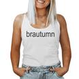 Brautumn Brat Autumn Fall Season Aesthetic Y2k Saying Women Tank Top