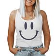 Cara Sonriente Emoticono Sonrisa Feliz Hombre Niños Camiseta sin mangas para mujer