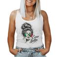 Ciao Bella Italian Flag Sunglasses Language Women Tank Top