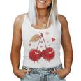 Kirschen Coquette Girl Aesthetic Tank Top Frauen