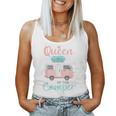 Regina Del Camper Divertente Campeggio Rv Donne Carino Camper Ragazze Canotta da donna
