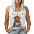 Rhodesian Ridgeback Hund Guten Morgen Ganz Dünne Eis Women's Tank Top Frauen