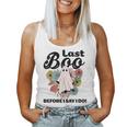 Spooky Bride Floral Ghost Wedding Bachelorette Halloween Women Tank Top