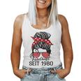 Vintage Fabelhaft Seit 1980 Frau Und Mädchen Geboren 1980 Gray Tank Top Frauen