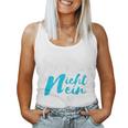 Women's Schlagerfan Merchandise Warum Hast Du Nicht Nein Sagt Pink Tank Top Frauen