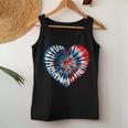 4Th July Heart Tie Dye American Usa Flag Boys Girls Women Tank Top Unique Gifts
