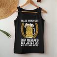 Alles Wird Gut Beer Sauf Trink Saying Tank Top Frauen Lustige Geschenke