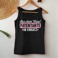 Aus Dem Weg Patentante Im Einatz Patenkind Baby Godmother S Tank Top Frauen Lustige Geschenke