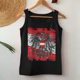 Austria Eagle Coat Of Arms Flag Austria & Women's Tank Top Frauen Lustige Geschenke