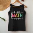 Back To School Teacher Student Math Is My Jam Women Tank Top Unique Gifts