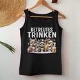 Betreutes Trinken Alpaca Motto Beer Drinking Tank Top Frauen Lustige Geschenke