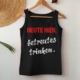 Betreutes Trinken Beer Saufen Outfit Partner Look Tank Top Frauen Lustige Geschenke