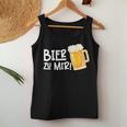 Bier Zu Mir Oktoberfest Costume Women Tank Top Frauen Lustige Geschenke