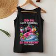 With Bin Da Kann Losgehen Es Escaliert Eh Flamingo Kreuzfahrt Tank Top Frauen Lustige Geschenke