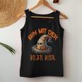 Bin Mit Der Hexe Hier Mama Witch Hat Tank Top Frauen Lustige Geschenke