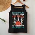 Bowling Ball Bowling Bowling Tank Top Frauen Lustige Geschenke