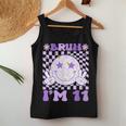 Bruh I'm 11 Years Old Purple Birthday Girls 11Th Birthday Women Tank Top Personalized Gifts