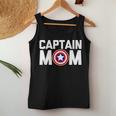 Capitan Mamma Divertente Madre Mamma Carino Fresco Supereroe Mamma Canotta da donna Regalos divertidos