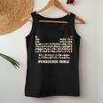 Cat Periodic Table Chemistry Science For Cat Dad Mom Women Tank Top Personalized Gifts