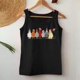 Christmas Chicken Squad Cute Chicken Farm Animals Women Tank Top Personalized Gifts