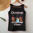 Christmas Vibes Boy Girl Christmas Dabbing Snowman Women Tank Top Unique Gifts