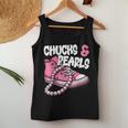 Chucks And Pearls 2024 Cool Women Women Tank Top Personalized Gifts