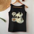 Cool Ghost Whiskey Pun Halloween Women Tank Top Personalized Gifts