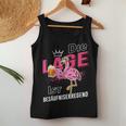 Die Lage Ist Besaffniserregend Saufen Flamingo Beer S Tank Top Frauen Lustige Geschenke