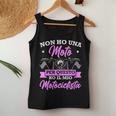 Donna Motociclista Regalo Donne Passeggero Di Moto Con Collo A Canotta da donna Regalos divertidos