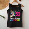 Donna Unicorno Regalo Di Compleanno Per Donne Di 50 Anni Con Collo A Canotta da donna Regalos divertidos
