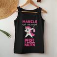 Egal Was Passiert Level Halt Einhorn Women's Party Running Tank Top Frauen Lustige Geschenke