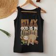 Entspann Dich Gott Hat Alles Unter Kontrolle Christian Tank Top Frauen Lustige Geschenke