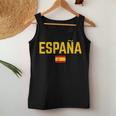 España Spain Flag Women's Children's Spain Red Tank Top Frauen Lustige Geschenke