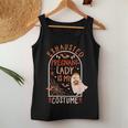 Exhausted Pregnant Lady Costume Halloween Pregnancy Mom Women Tank Top Unique Gifts