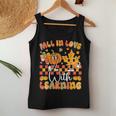 Fall In Love With Learning Teacher Autumn Pumpkin Women Tank Top Personalized Gifts