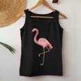 Flamingo Pocket Pink Flamingo Logo Tank Top Frauen Lustige Geschenke