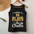 Football And Cheer Mom Cheerleading Mother Football Women Tank Top Unique Gifts