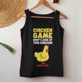 Chicken Game Schau Nicht Auf Das Huhn Tank Top Frauen Lustige Geschenke