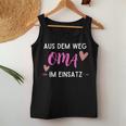 Grandma Aus Dem Weg Oma Im Einsatz Tank Top Frauen Lustige Geschenke