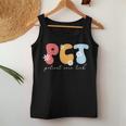 Patient Care Tech Groovy Pct Patient Care Technician Women Tank Top Personalized Gifts