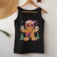 Gingerbread Man Cookie Santa Claus Hat Christmas Boys Girls Women Tank Top Funny Gifts